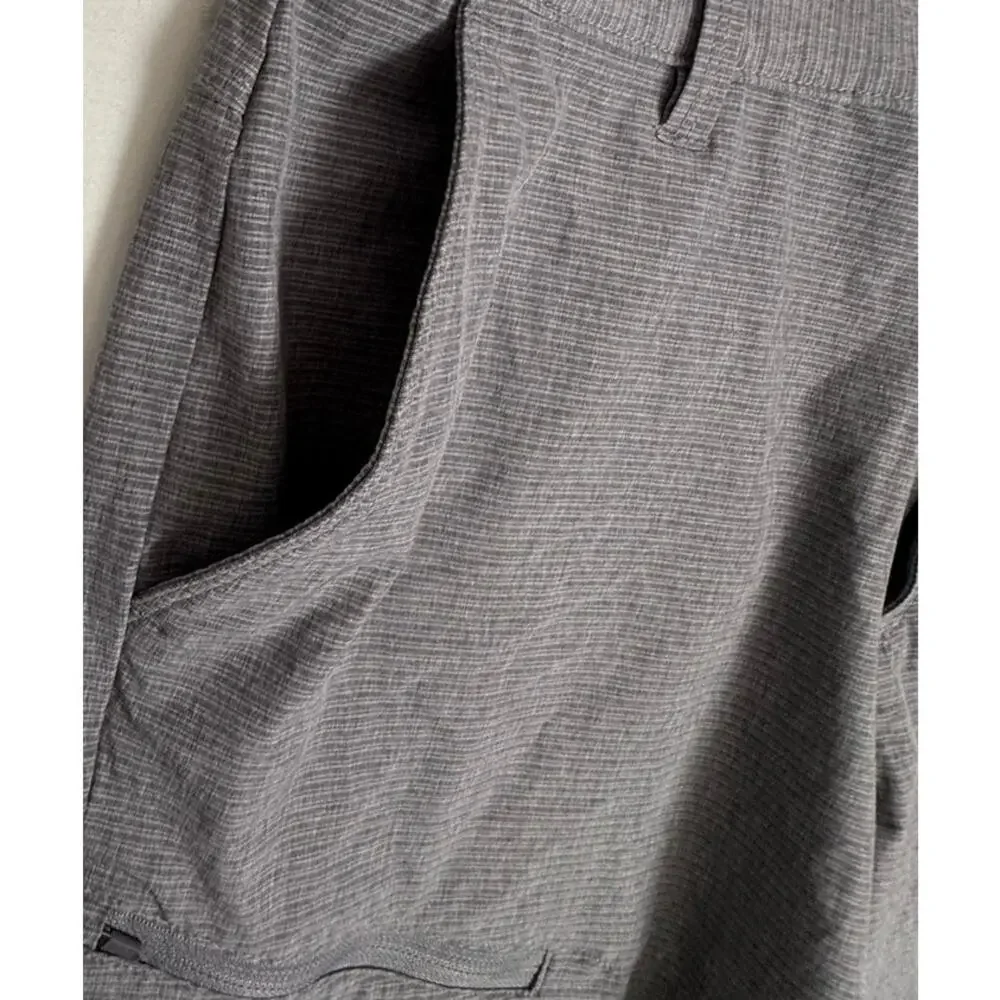 WorldWide Sportsman Mens Gray Size 32 Shorts Polyester Spandex